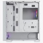 Hiditec H2 Air ARGB Caja PC Gaming Torre ATX Blanca - 9 Ventiladores ARGB, E-ATX, Cristal Templado, Soporte Gráfica Vertical, USB Type-C, Ref. CHA010041